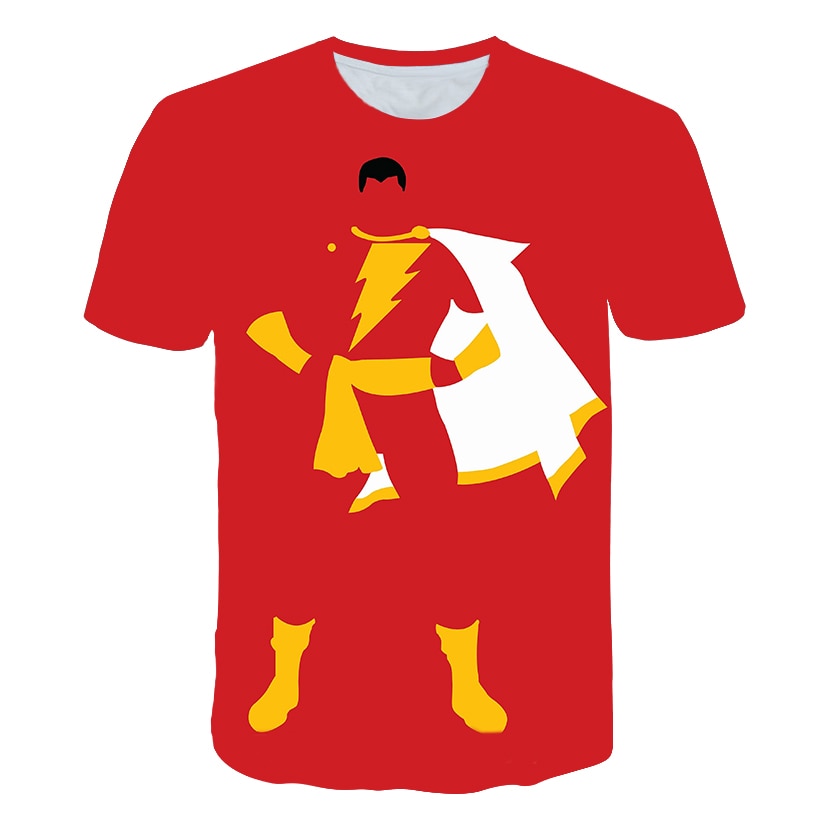 Shazam 3D Geek T-Shirt