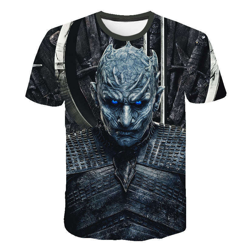 Game of Thrones Night King 3D Men T-Shirt