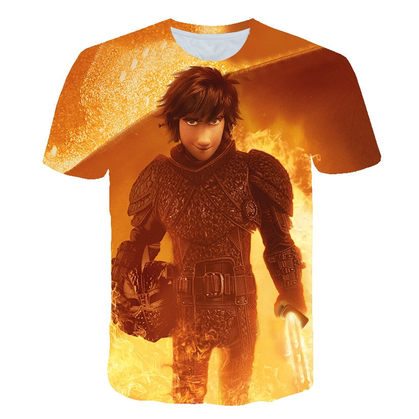 3D How to Train Your Dragon T-Shirt